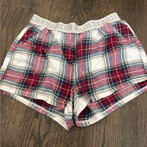 Plad PJ shorts!! Hollister shorts